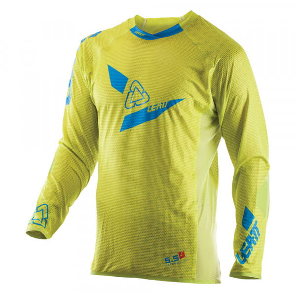 Jersey GPX 5.5 Ultraweld (lime-blau)