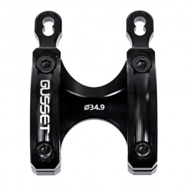 S2 DM stem 45/50mm - black