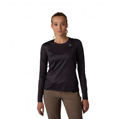 Women's Flexair Ascent Long Sleeve Jersey - Black