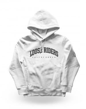 Mens Technical Hoody Pullover - White
