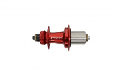 Pro 5 Hinterradnabe 32 Loch - Centerlock - rot - Shimano Stahl Freilauf