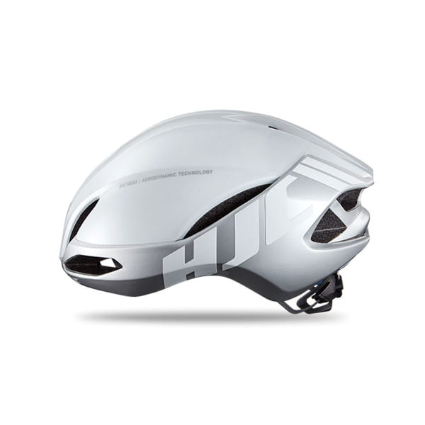 Furion Road Helm - Gloss White Silver