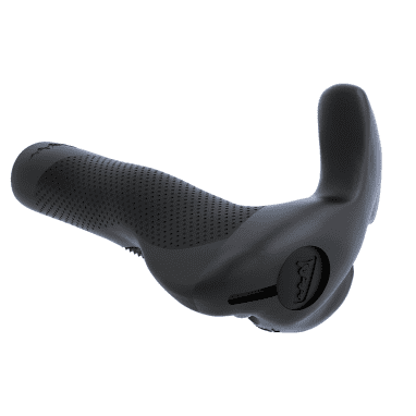 SQlab 711 Ergonomic Lock-on Bicycle Grips Small Black and Grey 