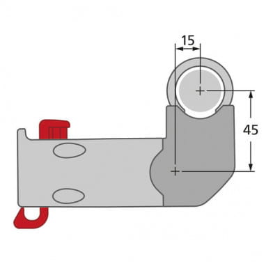 KLICKfix Kit d'écartement pour adaptateur de guidon E 90 - noir