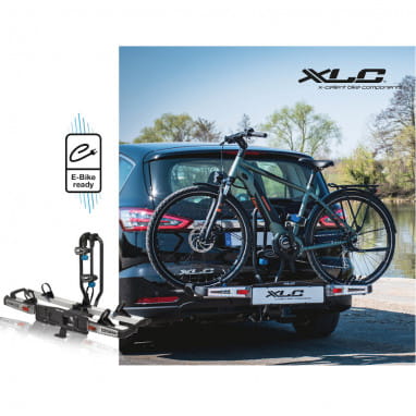Azura Xtra LED VC-C05 rear rack for 2 e-bikes