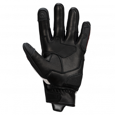Rapid 1.0 Lederhandschuhe schwarz-weiss-rot