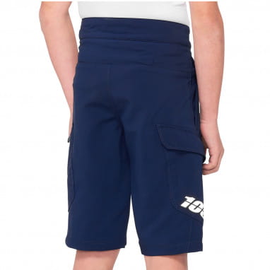 Ridecamp Youth - Kids Short - Navy - Blue
