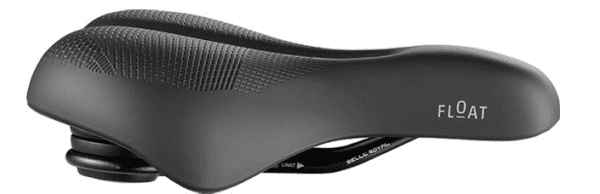 Float Urban Relaxed bicycle saddle - black