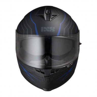 Full face helmet iXS1100 2.1 black-blue matt