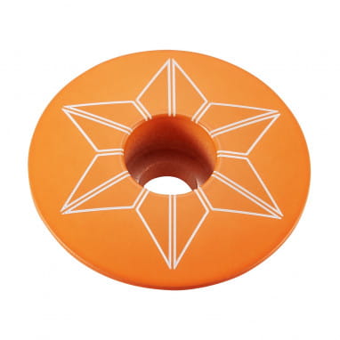 Star Cap Aheadkappe - Neon Orange