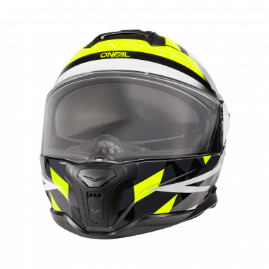CHALLENGER helmet EXO black/gray/neon yellow