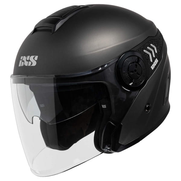 Jet helmet iXS100 1.0 - gray matt