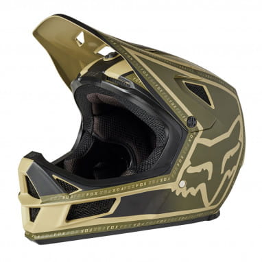 Rampage Comp Cali CE CPSC - Fullface Helm - TAN - Goud/Zwart