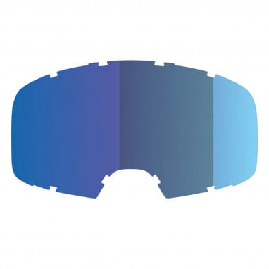 Replacement Lens mirrored for Goggles Hack/Trigger - Blue