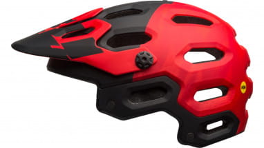 Bell SUPER 3 MIPS Helm - Red/Black