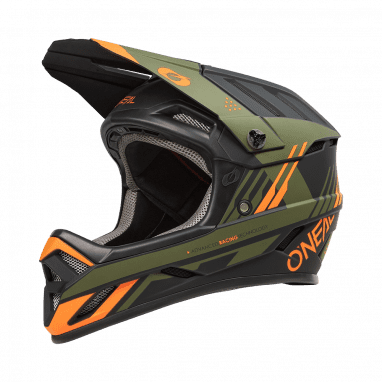 BACKFLIP Helmet STRIKE V.23 black/orange/olive