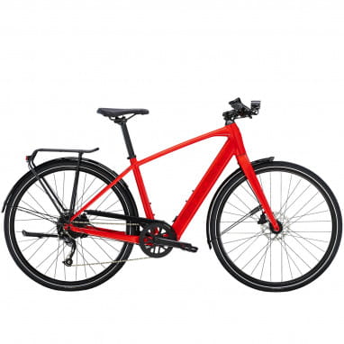 Trek FX+ 2 Viper Red | E-Citybikes | BMO Bike Mailorder