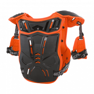 Protector de la parte superior del cuerpo PXR Stone Shield negro/naranja