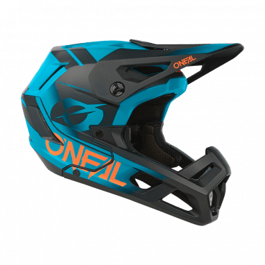 Casco SL1 STRIKE - negro/teal