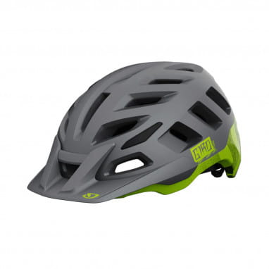 Radix Bike Helmet - Matte Metallic Black/Ano Lime