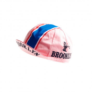 Berretto da ciclista vintage - Brooklyn Pink