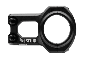 ST1 MTB Vorbau 31,8 x 31 mm - Schwarz