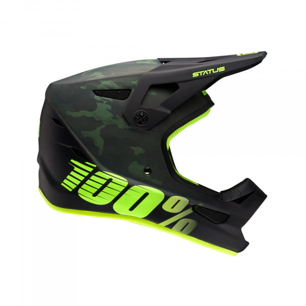 Status Helm - Schwarz/Grün