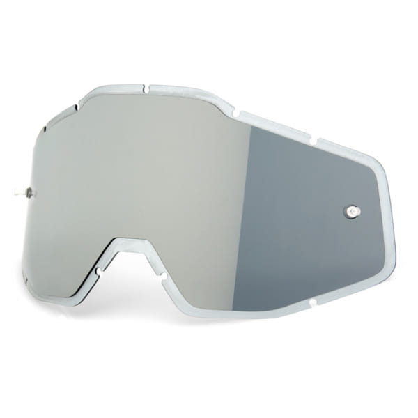 Ersatzscheibe Anti-Fog - Silver Flash Mirror/Clear