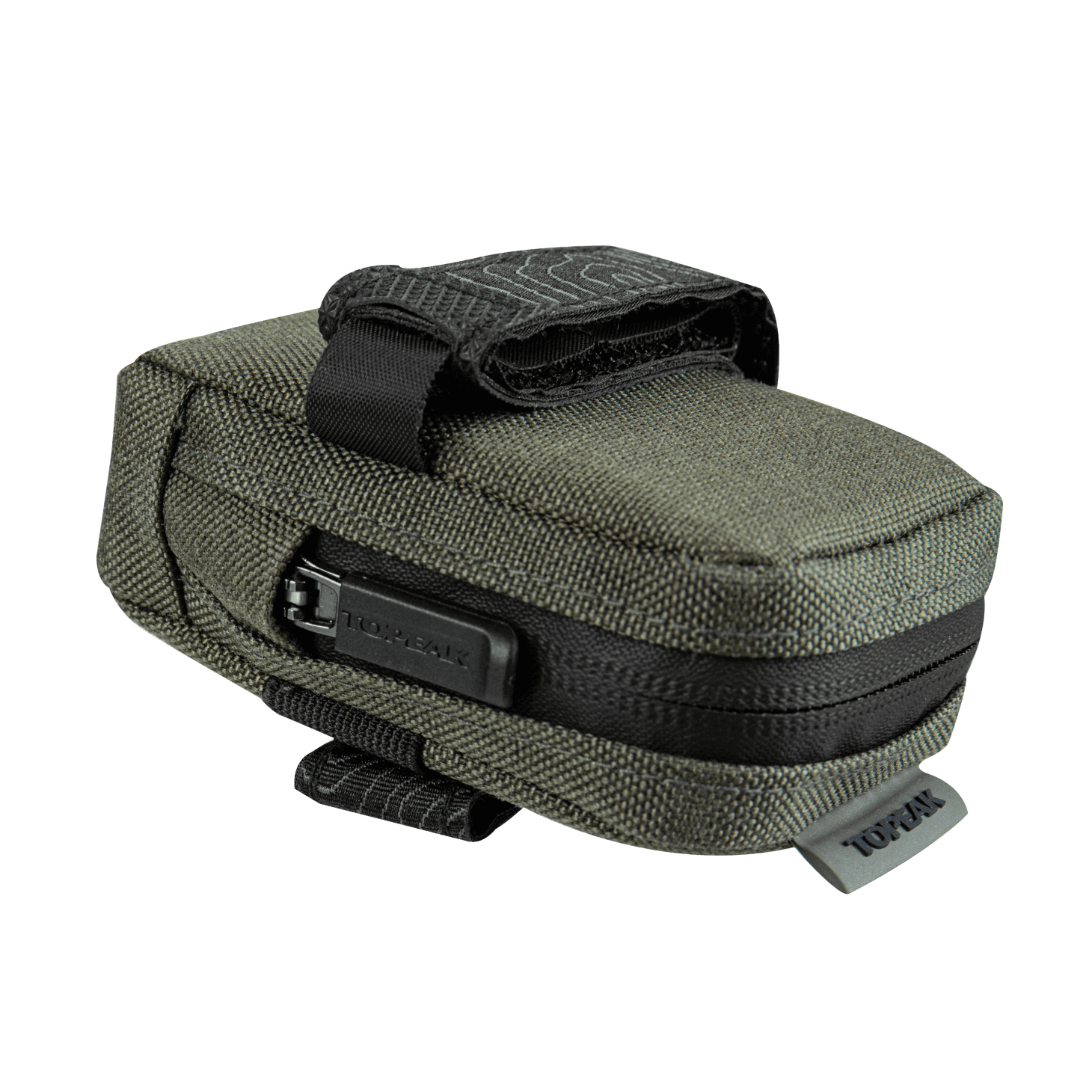 Topeak Elementa Borsa Da Sella Ultra Compatta – XS 0,2L – Nero – Per Camera D’Aria E Levagomme, Tessuto Antiscivolo
