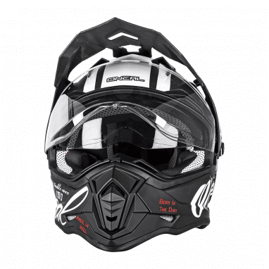 SIERRA Helmet TORMENT black/white
