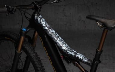 E-Bike Rahmenschutz Kit Fluor - White Matt