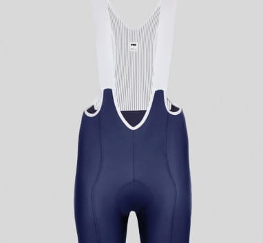 Women's Uniform Bib Shorts - Navy