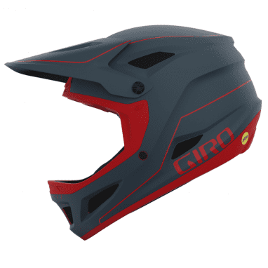 Disciple Mips Cycling Helmet - Matte Portaro Grey/Red