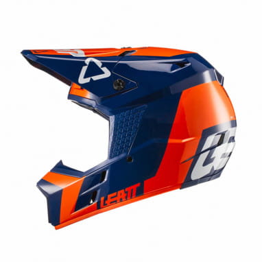 Motocross helmet GPX 3.5 - orange-blue-white