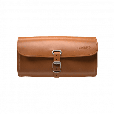 Challenge Leather Saddle Bag Large - honey