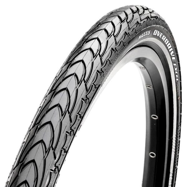 Overdrive Excel clincher tire - 28x1.85 - Dual Compound - SilkShield