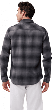 Survivalist Stretch Flannel - Black