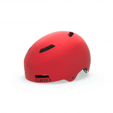 Casco da bicicletta DIME FS - rosso brillante opaco