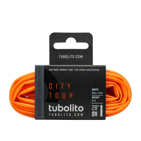 Tubo City/Tour 28 inch inner tube - SV 42 mm