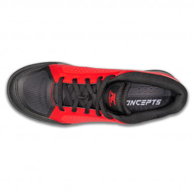 Chaussures Powerline MTB pour hommes - Noir/Rouge