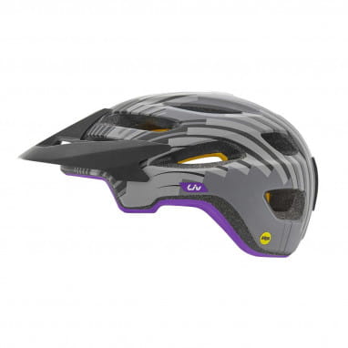 Coveta MIPS Bike Helmet - Grey/Black/Purple