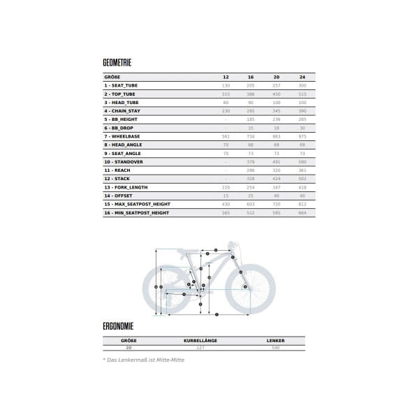 MX 20 Park - 20 Zoll Kids Bike StVZO - Violett/Minze