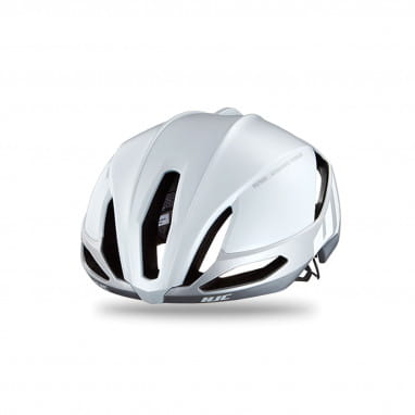 Furion Road Helmet - Gloss White Silver