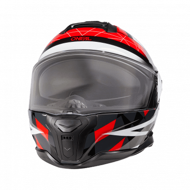 CHALLENGER Helm EXO black/gray/red