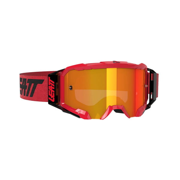 Velocity 5.5 Iriz Goggle lente a specchio anti-nebbia - Rosso