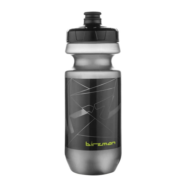 Water Bottle 550 ml - Large Volume Mouthpiece - Black