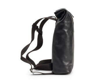 Pickwick Harte Ledertasche 12L - Schwarz