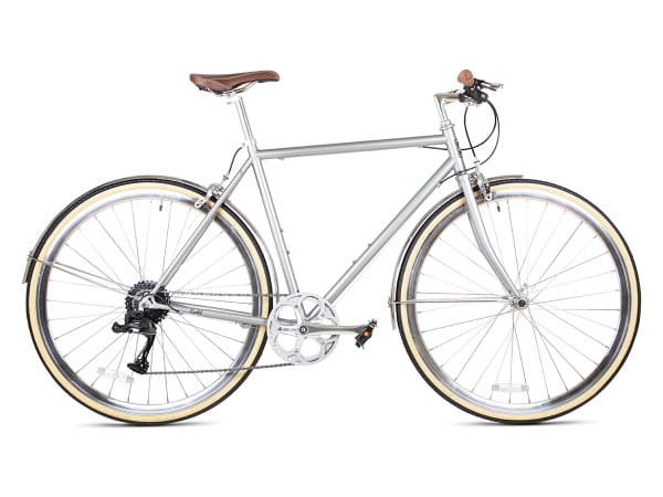 Odyssey 8SP City Bike - plata brandford