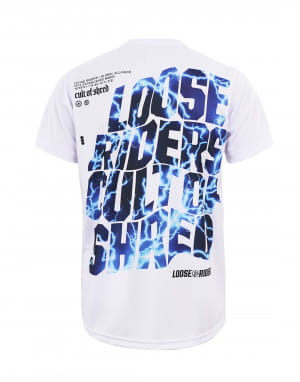 Tech Men Jersey Shortsleeve - Warped Electric-S