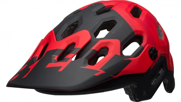 Bell SUPER 3 MIPS Helm - Red/Black